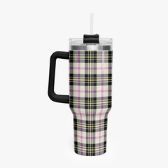 MacPherson Dress Ancient Tartan Crest 40 oz Insulated Tumbler with Handle