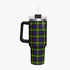Watson Modern Tartan Crest 40 oz Insulated Tumbler with Handle