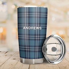 St Andrews Tartan Tumbler