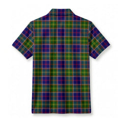 Arnott Tartan Crest Birdseye Mesh Polo Shirt