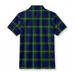 Bannerman Tartan Crest Birdseye Mesh Polo Shirt
