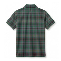 Craig Tartan Crest Birdseye Mesh Polo Shirt