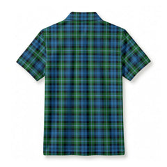 Lyon Tartan Crest Birdseye Mesh Polo Shirt