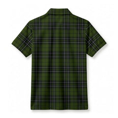 MacLean Hunting Tartan Crest Birdseye Mesh Polo Shirt