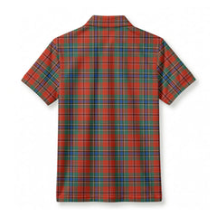 MacLean of Duart Ancient Tartan Crest Birdseye Mesh Polo Shirt