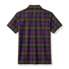 McCrindle Tartan Crest Birdseye Mesh Polo Shirt