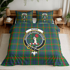 Aiton Tartan Crest Bedding Set
