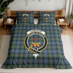 Cameron of Erracht Ancient Tartan Crest Bedding Set