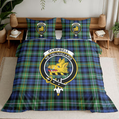 Campbell Argyll Ancient Tartan Crest Bedding Set