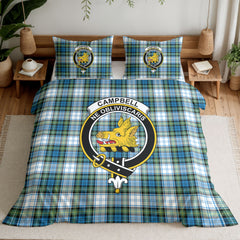 Campbell Dress Ancient Tartan Crest Bedding Set