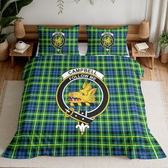 Campbell of Breadalbane Ancient Tartan Crest Bedding Set
