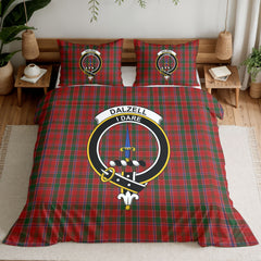 Dalzell Tartan Crest Bedding Set