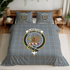 Gladstone Tartan Crest Bedding Set