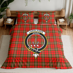 Langlands Tartan Crest Bedding Set