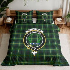 MacArthur Modern Tartan Crest Bedding Set