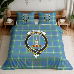 MacIntyre Hunting Ancient Tartan Crest Bedding Set