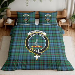 MacKinlay Ancient Tartan Crest Bedding Set