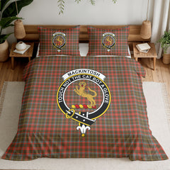 MacKintosh Hunting Weathered Tartan Crest Bedding Set