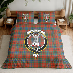 MacLean of Duart Ancient Tartan Crest Bedding Set