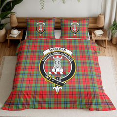 MacLean of Duart Modern Tartan Crest Bedding Set