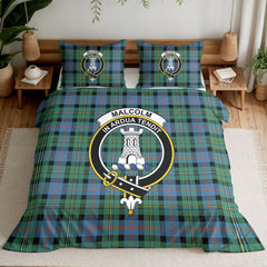 Malcolm Ancient Tartan Crest Bedding Set