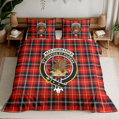 Marjoribanks Tartan Crest Bedding Set
