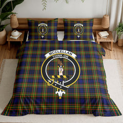 McClellan Modern Tartan Crest Bedding Set
