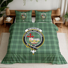 McDonald Lord of the Isles Hunting Tartan Crest Bedding Set