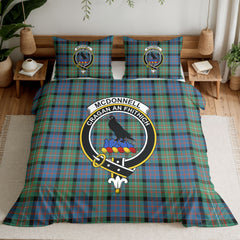 McDonnell of Glengarry Ancient Tartan Crest Bedding Set