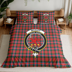 McDuff Modern Tartan Crest Bedding Set