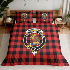 McGregor Rob Roy Modern Tartan Crest Bedding Set