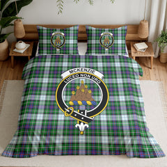 McKenzie Dress Modern Tartan Crest Bedding Set