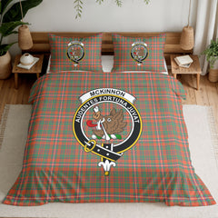 McKinnon Ancient Tartan Crest Bedding Set