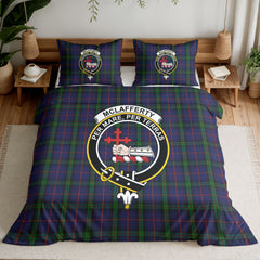 McLafferty Tartan Crest Bedding Set