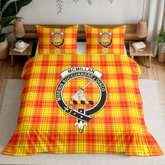 McMillan Clan Tartan Crest Bedding Set