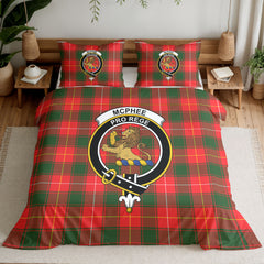 McPhee Tartan Crest Bedding Set