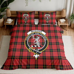 McQueen Modern Tartan Crest Bedding Set