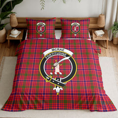 McRae Modern Tartan Crest Bedding Set