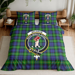 Meldrum Tartan Crest Bedding Set