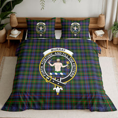 Murray of Atholl Modern Tartan Crest Bedding Set