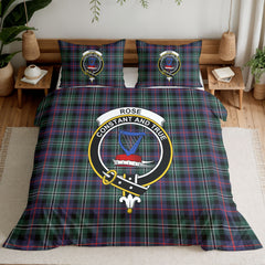 Rose Hunting Modern Tartan Crest Bedding Set