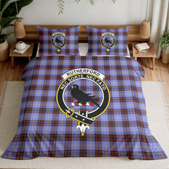 Rutherford Tartan Crest Bedding Set