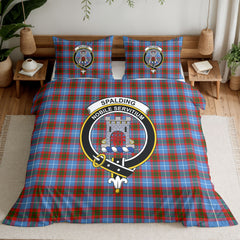 Spalding Tartan Crest Bedding Set