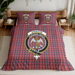 Straiton Tartan Crest Bedding Set