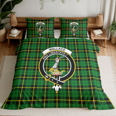 Wallace Hunting Modern Tartan Crest Bedding Set