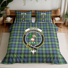 Watson Ancient Tartan Crest Bedding Set