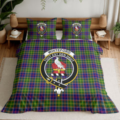 Whiteford Tartan Crest Bedding Set