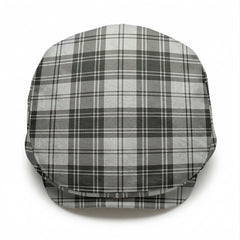 Douglas Grey Modern Tartan Flat Caps