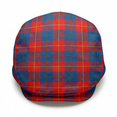 Galloway Red Tartan Flat Caps