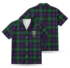 Calder (Calder-Campbell) Tartan Crest Hawaiian Shirt